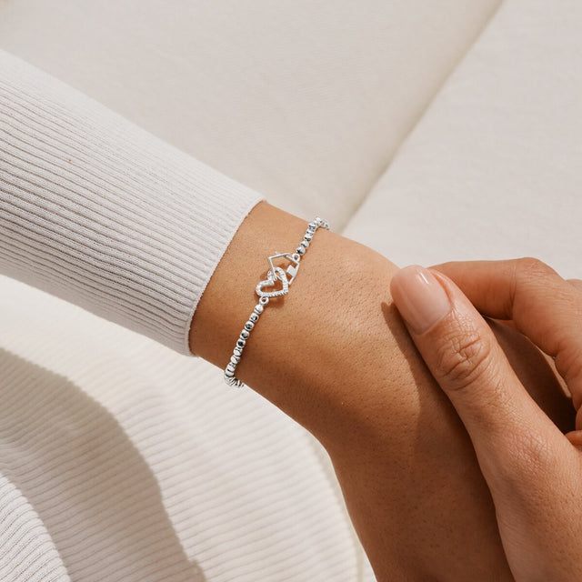 Joma Jewellery New Beginnings New Home bracelet as a housewarming jewellery gift for her