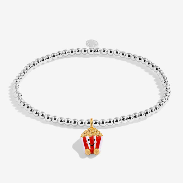 Joma Jewellery Kids You’re Popping Amazing bracelet with colourful Popsi the Popcorn charm