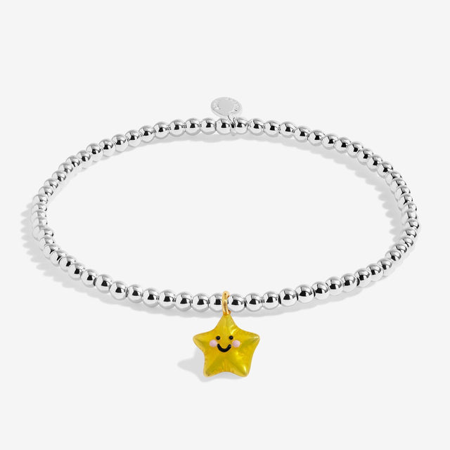 Joma Jewellery Have A Star-Tastic Birthday kids bracelet with colourful Starla star charm