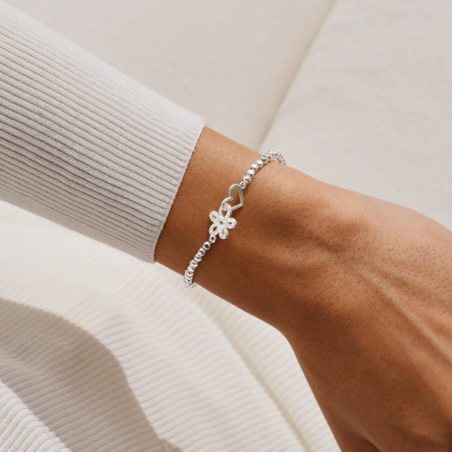 Joma Jewellery Sending Love And Sympathy bracelet as a thoughtful sympathy keepsake for her