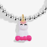 Joma Jomees Misty the Unicorn kids bracelet with colourful enamel unicorn charm