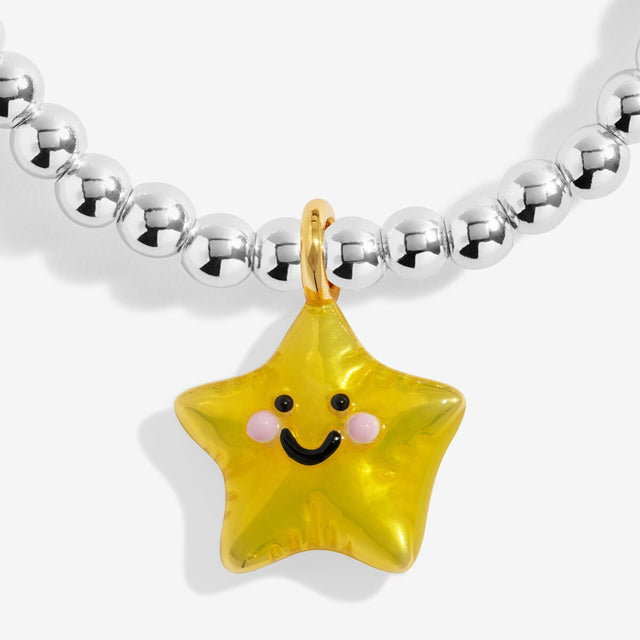 Starla colourful enamel star charm on Joma Jewellery A Little Jomees kids bracelet