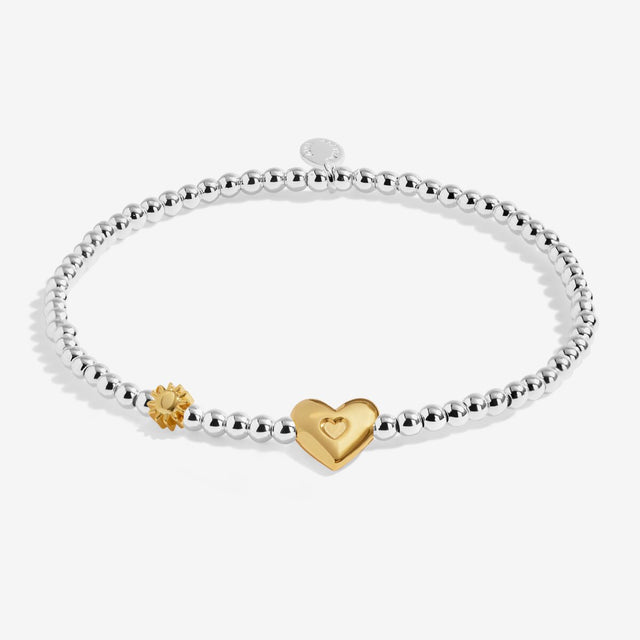 Joma Jewellery A Little June silver and gold-plated birth month bracelet