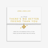 Joma Jewellery There’s No Better Friend Than You bracelet presented on friendship sentiment card