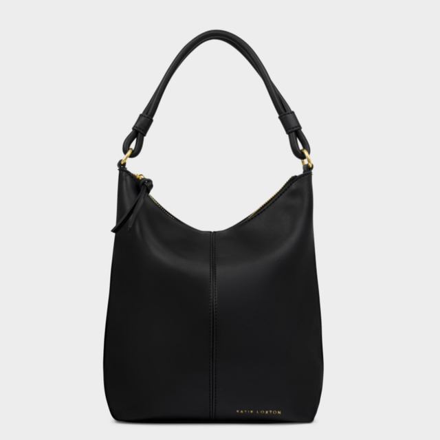 Katie Loxton Hallie crossbody bag in black with adjustable strap