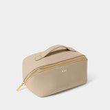 Katie Loxton Medium Make Up Bag - Light Taupe