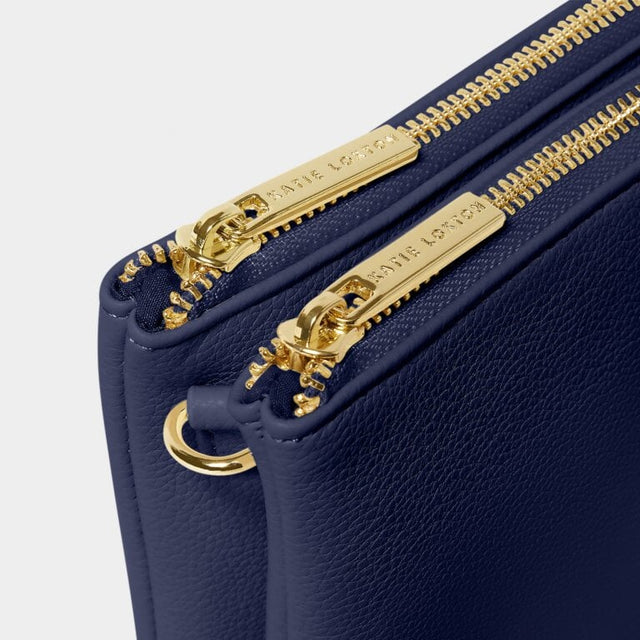 Katie Loxton Duo Pouch - Midnight Blue