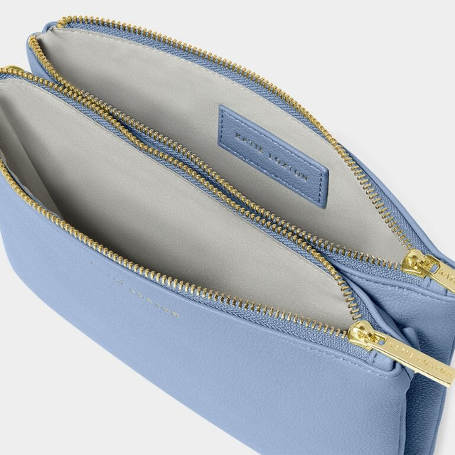 Katie Loxton Duo Pouch - Cornflower Blue