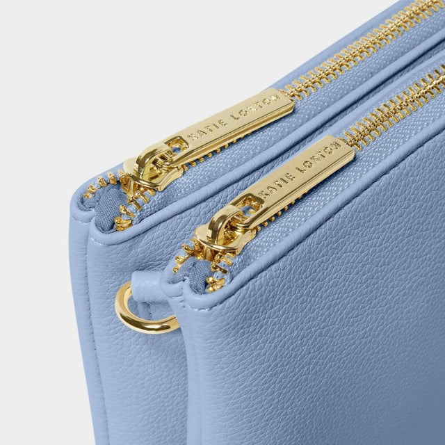 Katie Loxton Duo Pouch - Cornflower Blue