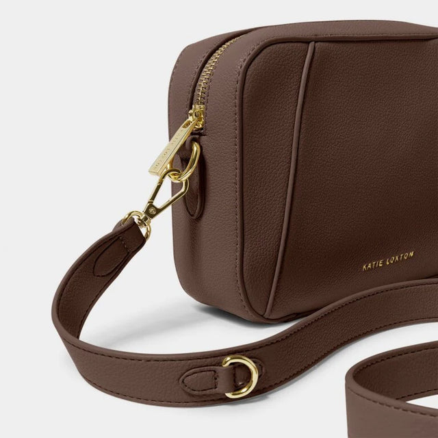 Katie Loxton Hana Crossbody Bag - Chocolate