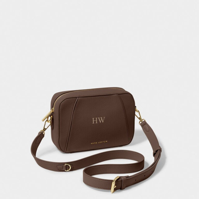 Katie Loxton Hana Crossbody Bag - Chocolate