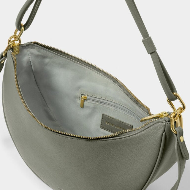 Katie Loxton Asha Sling Bag - Graphite Green