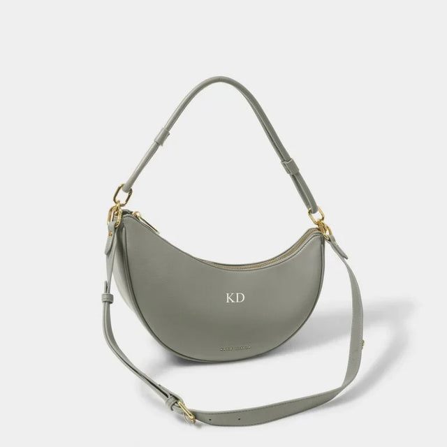 Katie Loxton Asha Sling Bag - Graphite Green