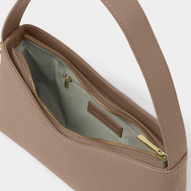 Katie Loxton Camille Small Shoulder Bag - Mocha