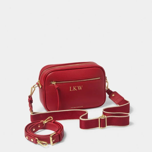 Katie Loxton Hallie Crossbody Bag - Garnet Red