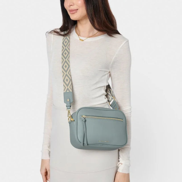 Katie Loxton Hallie Crossbody Bag - Duck Egg Blue