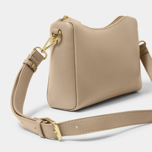 Katie Loxton Mara Crossbody Bag - Light Taupe