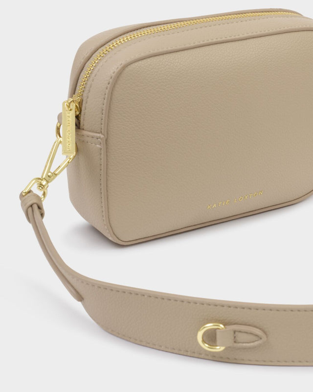 Katie Loxton Avery Small Crossbody Bag - Taupe