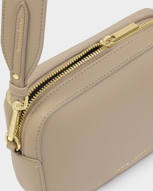 Katie Loxton Avery Small Crossbody Bag - Taupe