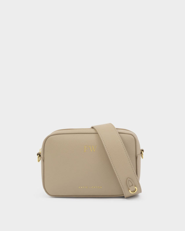 Katie Loxton Avery Small Crossbody Bag - Taupe