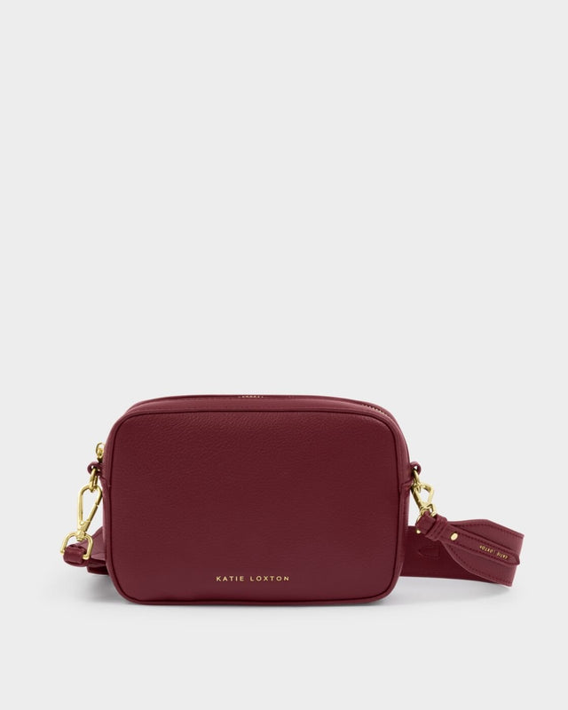 Katie Loxton Avery Small Crossbody Bag - Cherry
