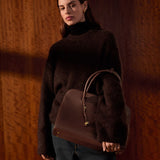 Katie Loxton Hadley Shoulder Tote Bag - Dark Chocolate