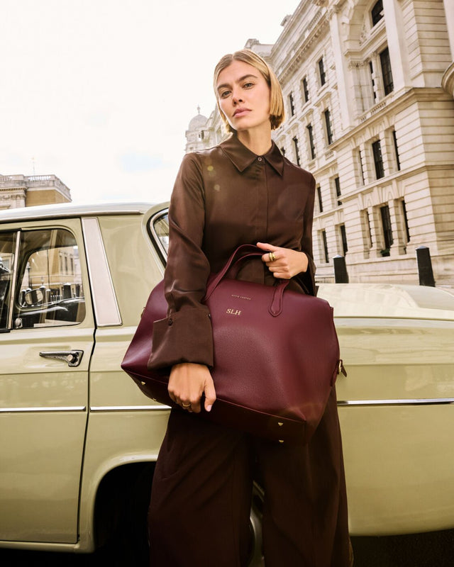 Katie Loxton Milan Cabin Bag - Cherry