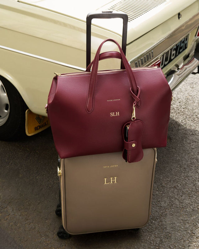 Katie Loxton Milan Cabin Bag - Cherry