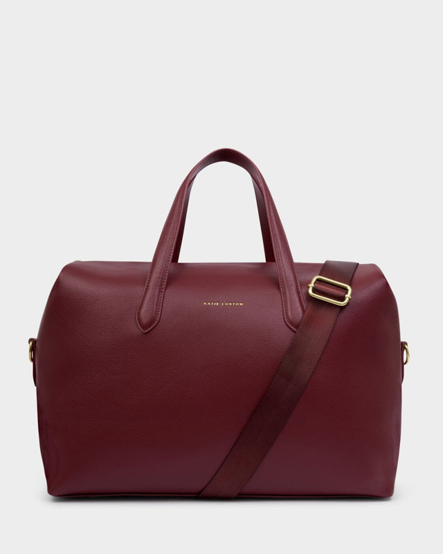 Katie Loxton Milan Cabin Bag - Cherry