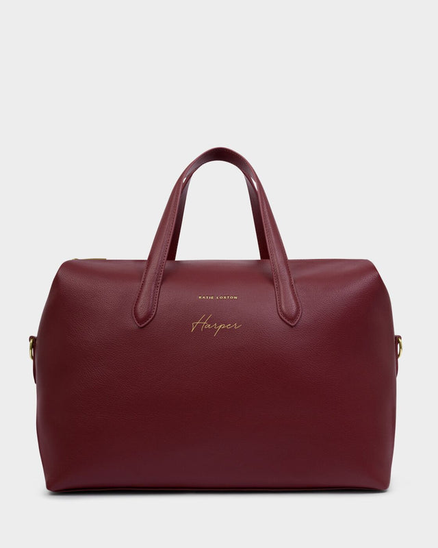 Katie Loxton Milan Cabin Bag - Cherry