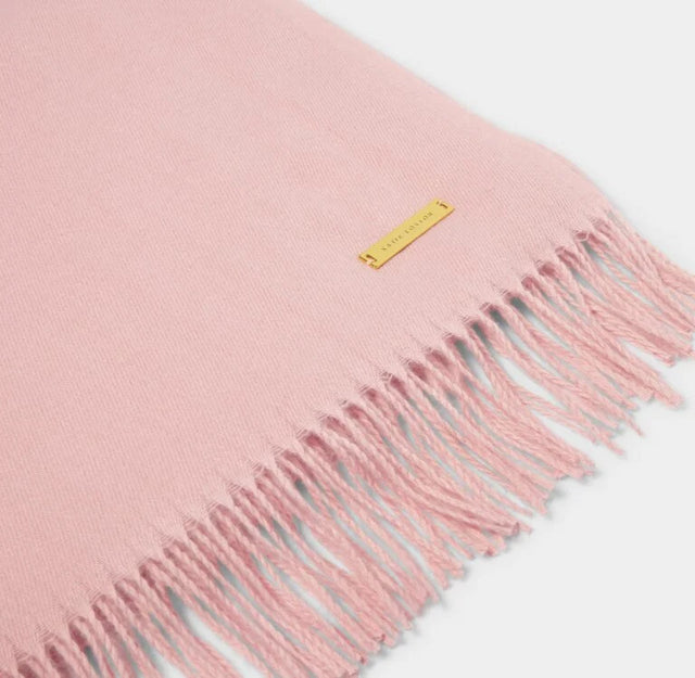 Katie Loxton Blanket Scarf - Dusty Rose