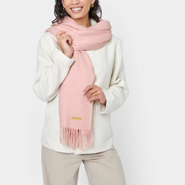 Katie Loxton Blanket Scarf - Dusty Rose