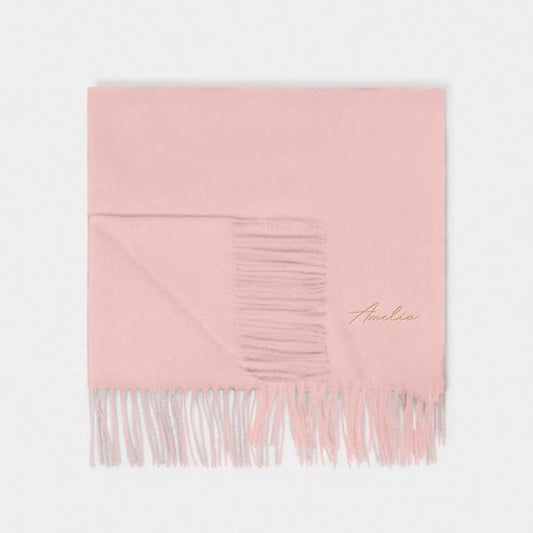 Katie Loxton Blanket Scarf - Dusty Rose