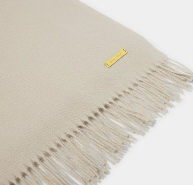 Katie Loxton Blanket Scarf - Light Sand