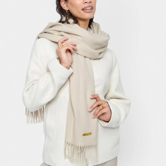 Katie Loxton Blanket Scarf - Light Sand