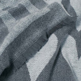 Katie Loxton Heart Blanket Scarf - Charcoal & White
