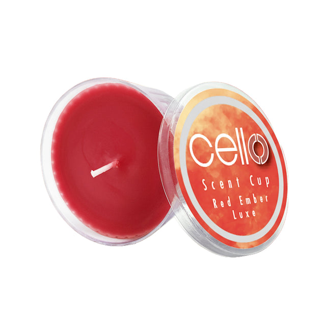 Luxury Red Ember candle for cosy home fragrance and relaxation