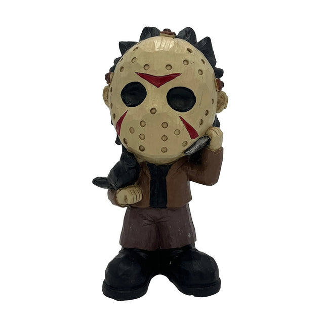 Masked Mason horror figurine gothic home decor masked character