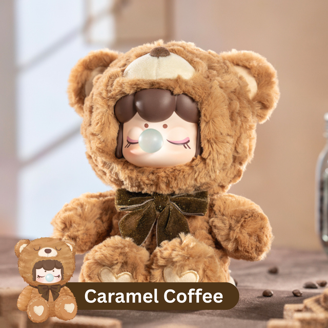 Colorful chocolate themed plush bear collection Rolife: Caramel Coffee