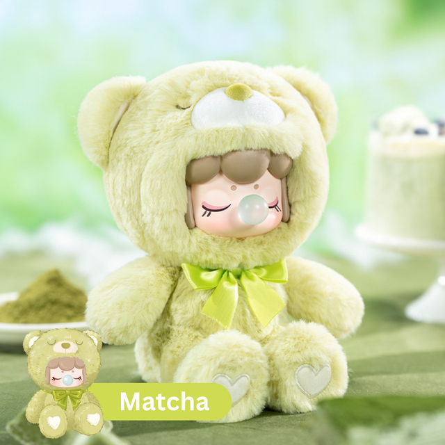 Colorful chocolate themed plush bear collection Rolife: Matcha