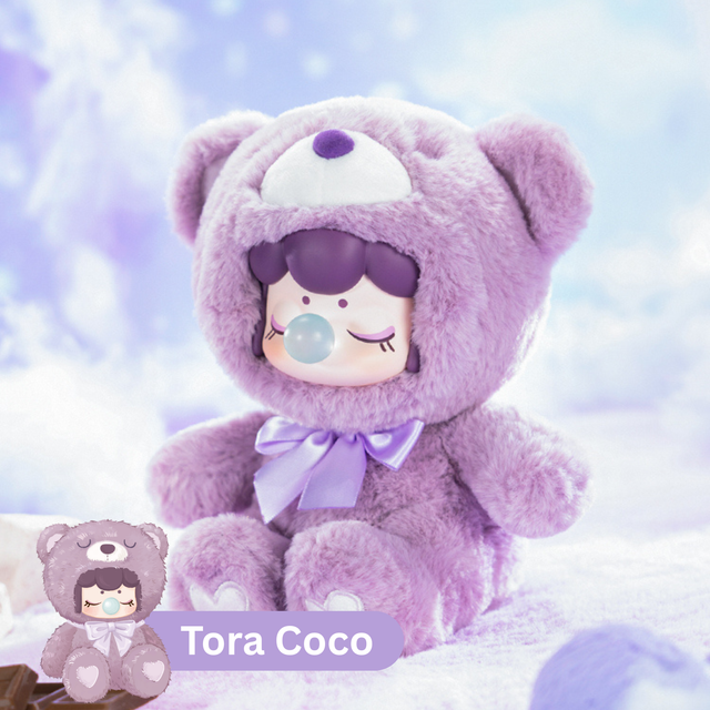Colorful chocolate themed plush bear collection Rolife: Tora Coco