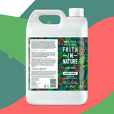 Natural conditioner refill enriched with organic aloe vera and botanical extracts