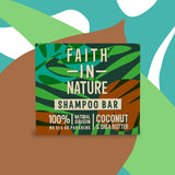 Natural coconut shampoo bar for dry and damaged hair