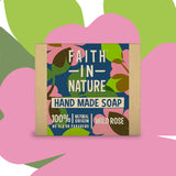 Natural hand soap with moisturising rosehip oil