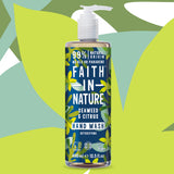 Natural hand wash with Scottish seaweed and citrus oils