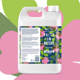 Natural wild rose body wash refill for everyday skin cleansing