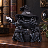 Nemesis Now Cult Cuties Asmoadeus Toad Figurine — 10cm displayed in a dark gothic setting