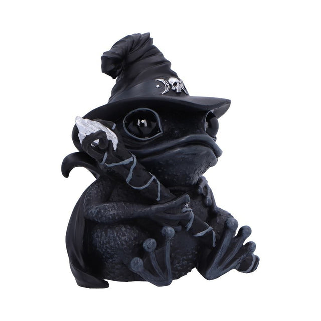 Nemesis Now Cult Cuties Asmoadeus Toad Figurine — opposite side view showing the toad and staff