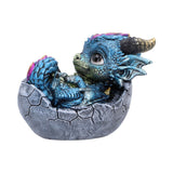 Nemesis blue dragon egg figurine