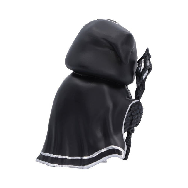 Nemesis Now Cult Cuties Featheros Owl Figurine — rear view of the cloak